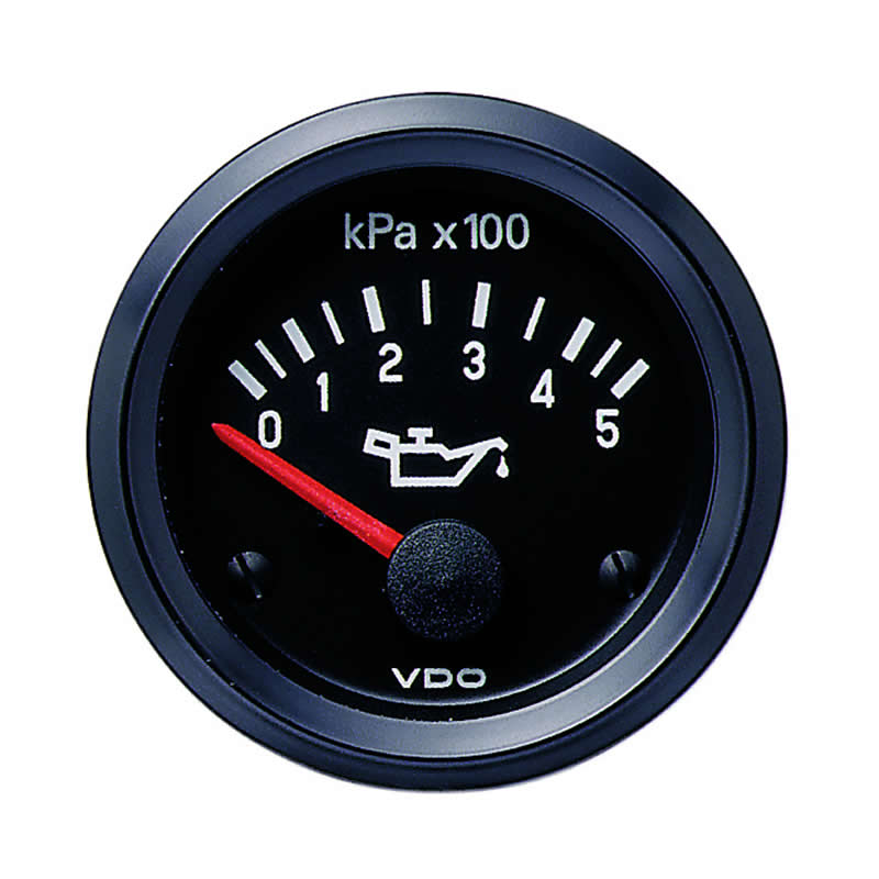 VDO Cockpit International Engine oil pressure 5Bar 52mm 24V